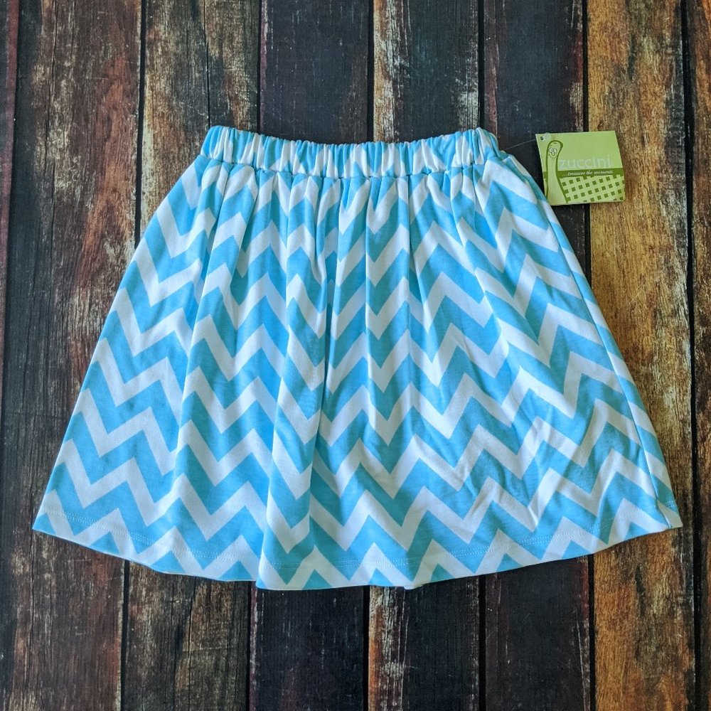 Girls cotton knit skirt